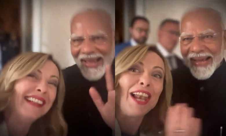 PM Modi hails India-Italy friendship after Meloni shares 'Melodi' selfie video