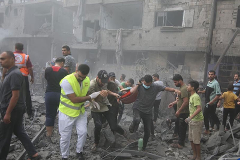 42 Palestinians killed by Israeli attacks on Gaza City