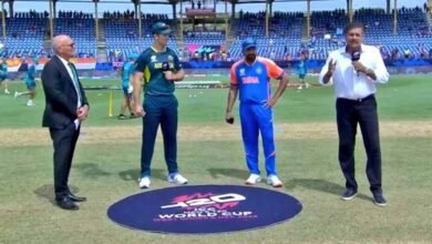 Australia win toss, ask India to bat in T20 World Cup match