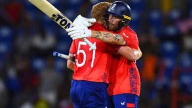 T20 World Cup: Salt, Bairstow take England to 8-wicket victory over WI