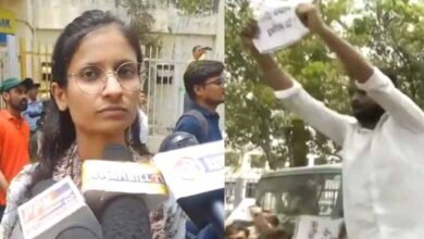 Lucknow: Students protest cancellation of UGC-NET exam, ask Pradhan to quit