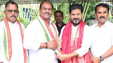 Another BRS MLA defects to Congress in Telangana