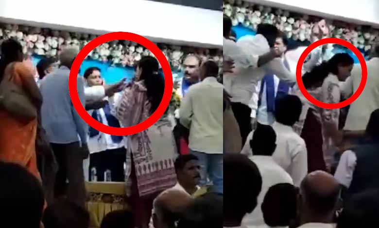 Woman Activist Slaps BSP MP Amidst Discontent Over Election Ticket Allocation: Video