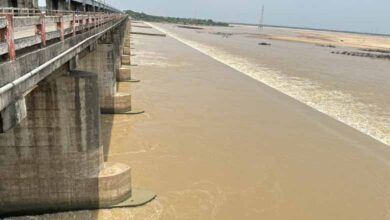 Telangana News | Godavari crosses first danger mark at Bhadrachalam: Video