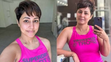 Hina Khan is taking 'one step at a time' as she drops workout video amid chemotherapy