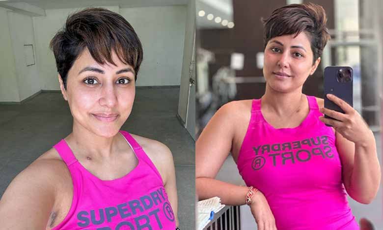 Hina Khan is taking 'one step at a time' as she drops workout video amid chemotherapy