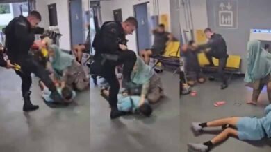 SHOCKING VIDEO: Police Officer Kicks and Stomps on Detained Muslim Boy at Manchester Airport