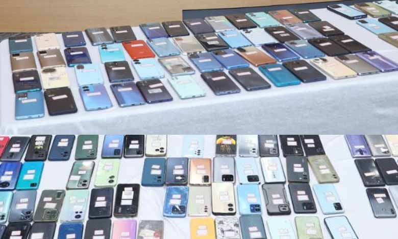 Telangana News | Police recover over 21,000 stolen mobile devices