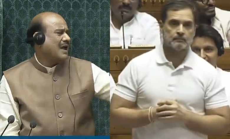 Rahul Gandhi says Speaker bowed down before PM; Birla says he follows tradition: Video