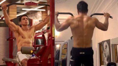 Sonu Sood does crunches, push-ups while watching TV, says meat not required for great physique