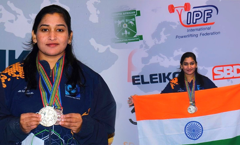 Telangana Powerlifter Sukanya Tejavath Wins Gold at International Championship