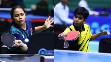 4th Table Tennis for Life: V Aparna and Haneesh Amara Shine in Under 11 Finals at Telangana Table Tennis Tournament