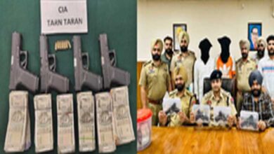 Arms smuggling racket with Pak links bused in Punjab; NATO imprinted pistol seized (Ld)