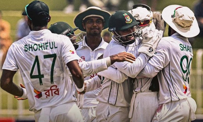 Bangladesh Makes History with First-Ever Test Win Over Pak, Becomes First Team to Win by 10 Wickets in Pakistan