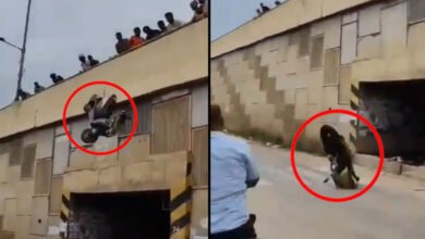 Angry Crowd Throws Scooter Off Bridge After Youth Performs Dangerous Stunts for Reels: Video