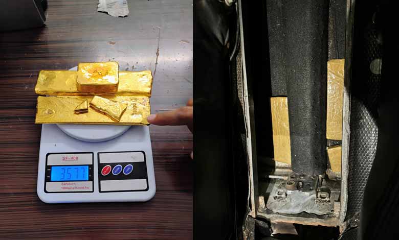 Hyderabad News | DRI seizes gold worth Rs 2.51 cr in T'gana; 3 held