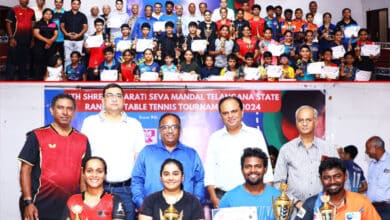 4th Shree Gujarati Seva Mandal Telangana State Ranking Table Tennis Tournament 2024 Concludes with Exciting Finals