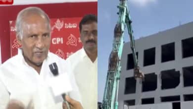 Hyderabad New | CPI urges govt to continue Hydra operation after showing alternative to poor