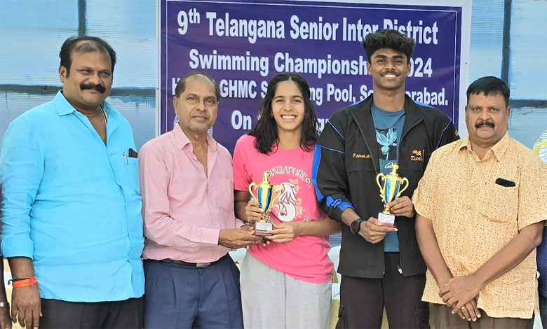 9th Telangana Senior Inter-District Swimming Championship 2024 Concludes with Spectacular Performances