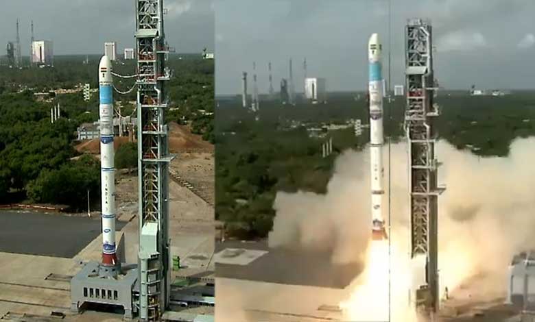 India’s new rocket SSLV puts into orbit EOS-08 & a private satellite (Lead)