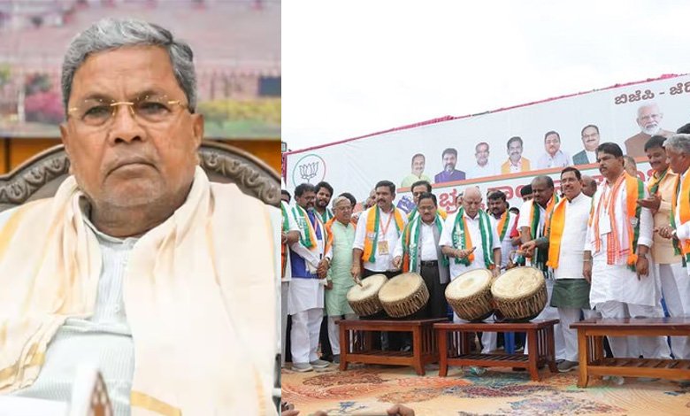 BJP-JD(S) 'Mysuru Chalo' march kicks off seeking CM's resignation