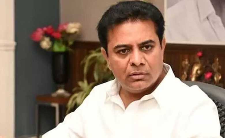 BRS leader Rama Rao booked for flying drone without permission at Kaleshwaram project