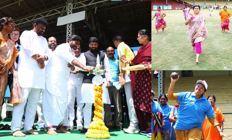 Hyderabad News | Major Dhyan Chand's Birth Anniversary Marked with National Sports Day Celebrations at L.B. Stadium