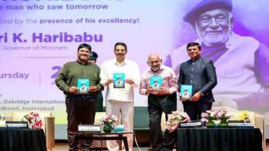 Mizoram Guv launches book honouring educationist Shomie Das