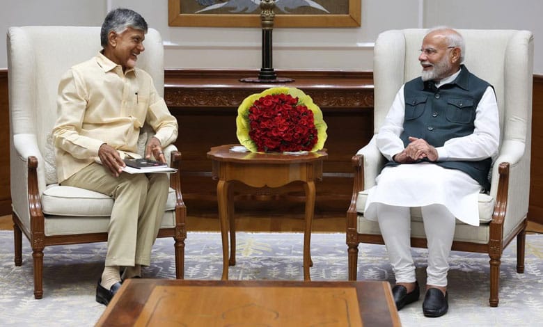 Andhra News | Chandrababu Naidu meets PM, seeks financial support for Andhra Pradesh