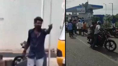 Andhra News | Chaos at Simhachalam Petrol Pump: Pawan Kalyan Fan Threatens to Set Tanker on Fire