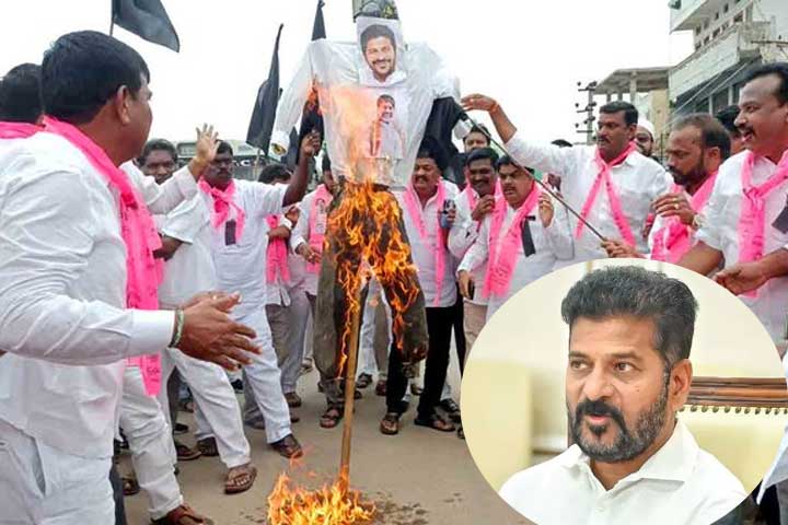 Hyderabad | BRS Protests Erupt in Assembly and Across Telangana Over CM Revanth Reddy's Remarks