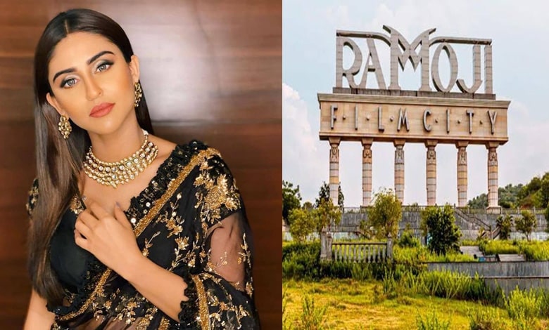 Hyderabad News | Krystle D'Souza starts shooting for next project at Ramoji film city, gives a sneak peek