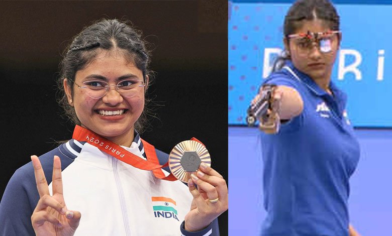 Rubina Francis wins bronze in air pistol SH1 event, fourth medal for India in shooting