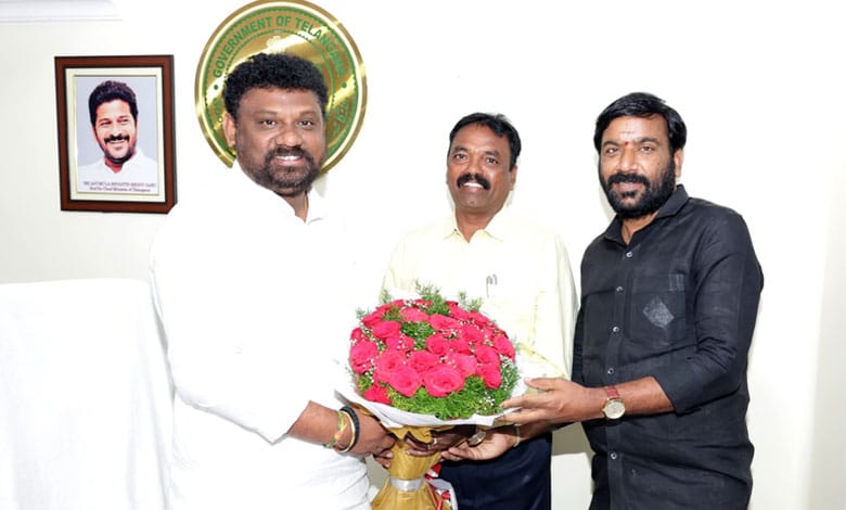 Dr. Eugene George Meets with Sports Authority of Telangana Chairman to Discuss Sports Development