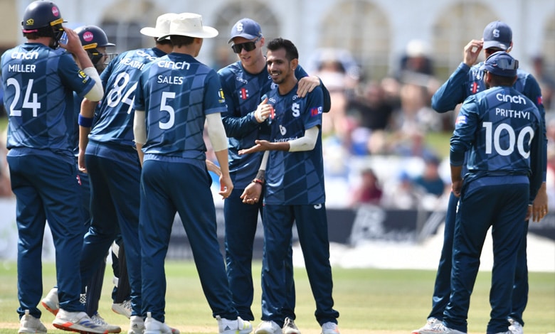 Chahal grabs 5 for 14 on Northamptonshire debut