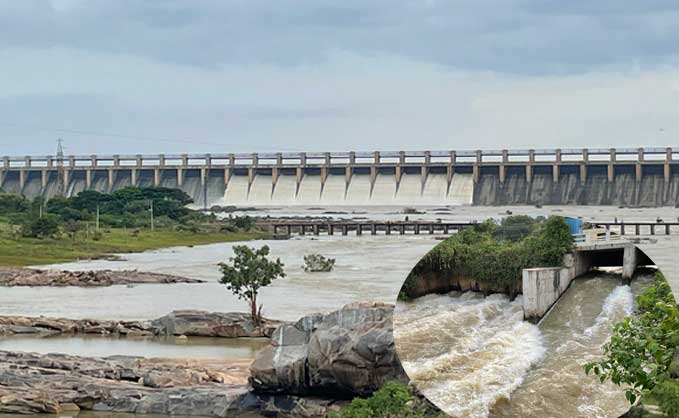 Andhra News | minister, experts visit Tungabhadra dam