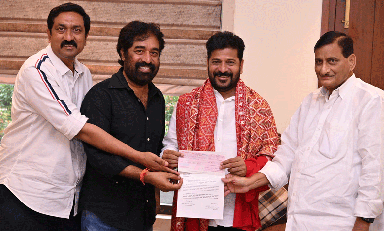 Film Nagar Cultural Center Donates ₹25 Lakhs to Telangana Flood Relief Fund