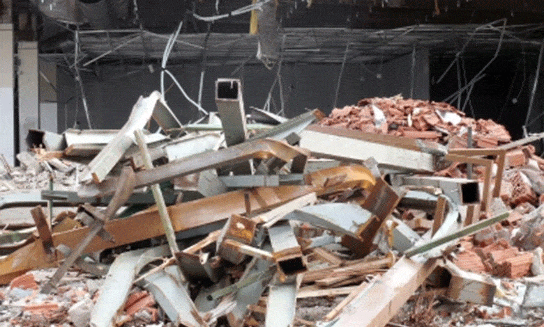 Old Municipal Building Collapses in Secunderabad, Tailors' Shops Destroyed