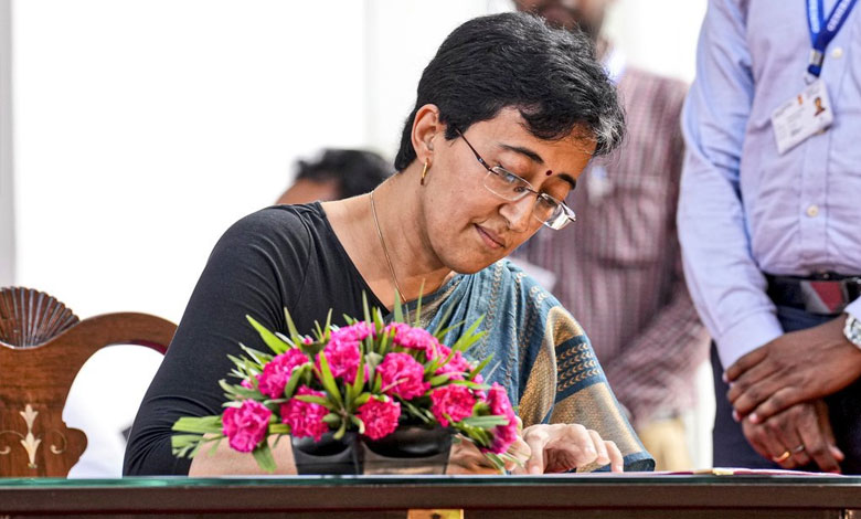 Atishi Sworn in as Delhi’s Third Woman Chief Minister, Calls It an Emotional Moment