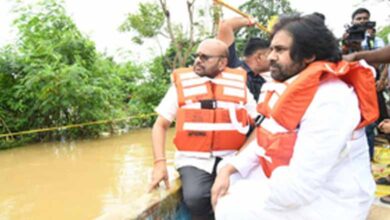 Andhra’s Deputy CM reviews flood situation in Eluru district