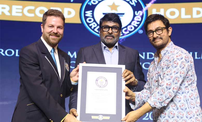 Chiranjeevi enters Guinness World Records as most prolific film star