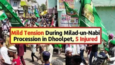 Clash During Milad-un-Nabi Procession in Dhoolpet, Five Injured