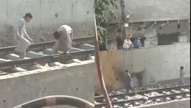 Fact Check: Video from Karachi shared with false claim of children damaging rail tracks in India