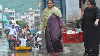 Flood-hit areas of Vijayawada remain marooned for 4th day