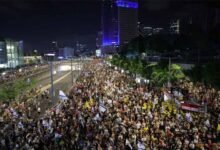 Half million people gather in Israel for rally in support of Gaza hostages