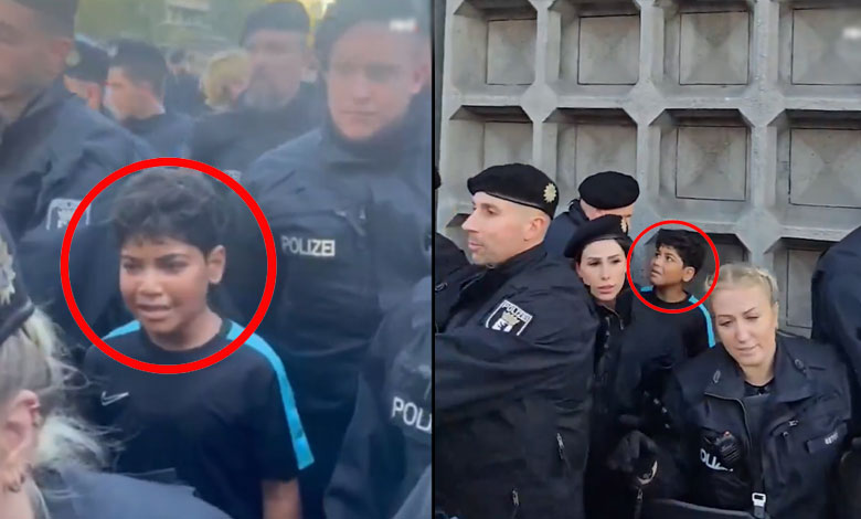 German Police Chased and Arrest 10-Year-Old Boy for Protesting in Support of Palestine