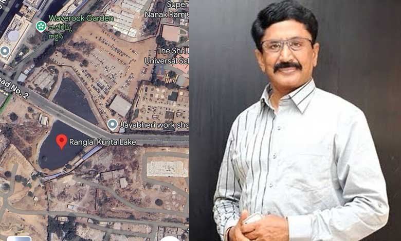 HYDRAA Directs Jayabheri Constructions to Remove Encroachments on Rangalal Kunta Lake in Gachibowli