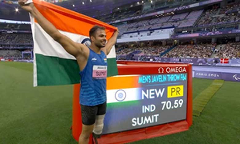 Paris Paralympics: Javelin thrower Sumit Antil wins historic gold medal with record effort