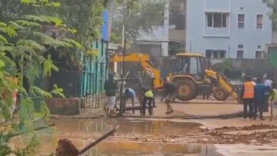 Madhapur Demolition: HYDRAA Takes Action Against Illegal Structures at Kavuri Hills Park