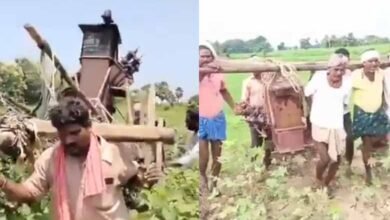 Mahbubabad Farmers Resort to Cattle for Power: Transformers Burnt in Rain, No Response from Officials